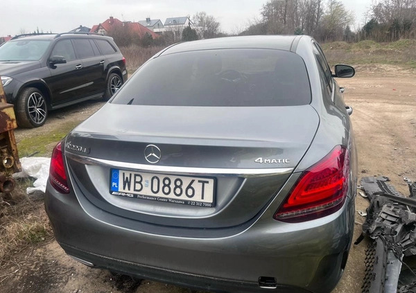 Mercedes-Benz Klasa C cena 52000 przebieg: 212000, rok produkcji 2018 z Warszawa małe 301